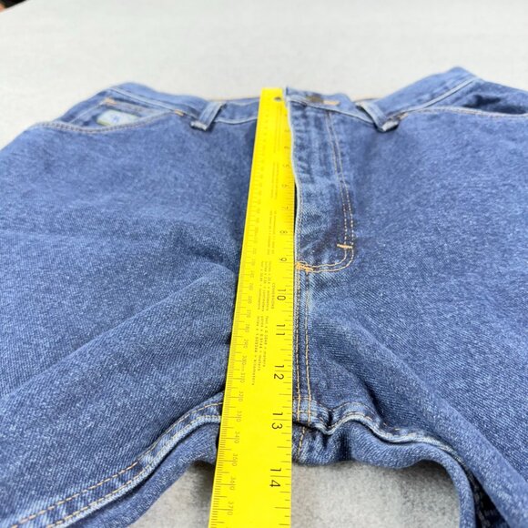 Vintage 90s Wrangler "for Women" High‑Rise Tapered Jeans Size 14 × 29 100% Cotto - Picture 11 of 13